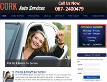 Tablet Screenshot of corkautoservices.com